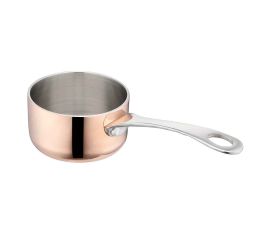 Посуда из нержавейки с медным напылением