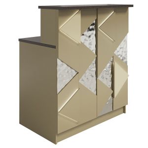 Айсберг модуль стойки прямой с гостевой столешницей L=1004 мм