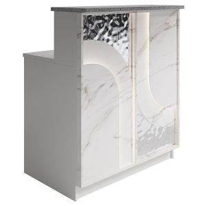 Арка модуль стойки прямой с гостевой столешницей L=1004 мм