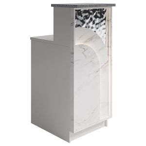 Арка модуль стойки прямой с гостевой столешницей L=504 мм