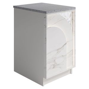 Арка модуль стойки прямой без гостевой столешницей L=504 мм