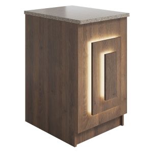 Пафос модуль стойки прямой без гостевой столешницы L=504 мм