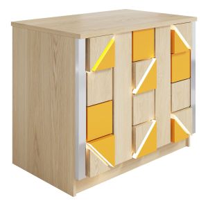 Пиксель модуль стойки прямой без гостевой столешницы L=1004 мм