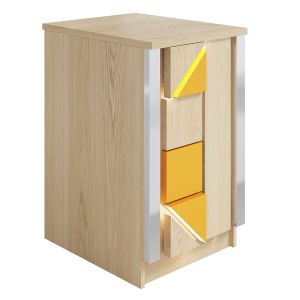 Пиксель модуль стойки прямой без гостевой столешницы L=504 мм