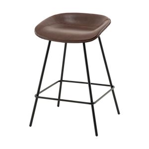 Стул полубарный «Фуэт» с мягким сиденьем (стальной каркас)