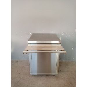 Прилавок нейтральный Luxstahl ПН-600