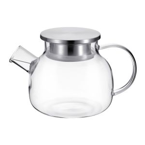 Чайник 1000 мл. заварочный с крышкой нерж, Термостекло /1/