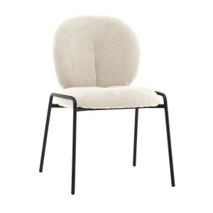 Стул «Мусс, букле» с мягким сиденьем (окрашенный каркас)