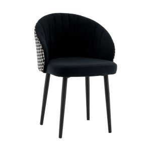 Стул-полукресло «Прим» с мягким сиденьем (окрашенный каркас)