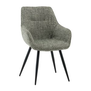 Стул-кресло «Эва» с мягким сиденьем (окрашенный каркас)