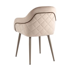 Стул-кресло «Негроли» с мягким сиденьем (окрашенный каркас)