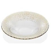 Салатник 33 см, декор CLEAR GOLD