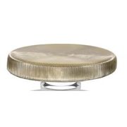 Подставка для торта 26 см, декор GOLD CHAMPAGNE CHROME