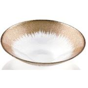 Салатник 33 см, декор CLEAR GOLD
