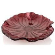 Тарелка мелкая 22 см, декор PEARLY RED