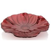 Тарелка мелкая 28 см, декор PEARLY RED