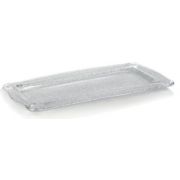 Блюдо прямоугольное 35x17 см, декор SILVER GLITTER