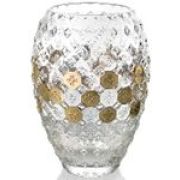 Ваза H.27,5 см, декор CLEAR/GOLD