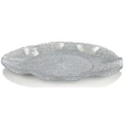 Блюдо овальное 52X22.5 см, декор PEARL GREY