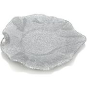 Тарелка мелкая 37 см, декор PEARL GREY