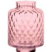 Ваза H.21 см, декор PINK OPTIC
