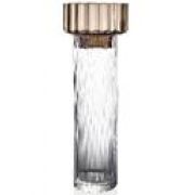 Ваза H.43,5 см, декор CLEAR-BRONZE GREY (8404.1+8444.1)