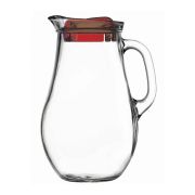 Кувшин с красной крышкой Pasabahce Бистро 1,85 л, стекло, Россия (БОР)