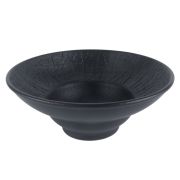 Тарелка для пасты,супа,салата, 400 мл, d=25см, h=7,6 см, серия «Black Raw Wood» P.L. - ProffCuisine
