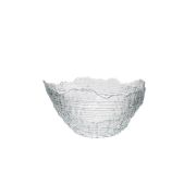 Салатник d 28 см h 14 см, стекло, прозрачный, Sea urchin
