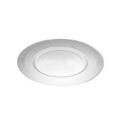 Тарелка d 33 см h 2,3 см, стекло, прозрачная, Circle
