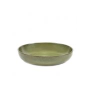 Тарелка глубокая D19см, H4см, цвет CAMOGREEN