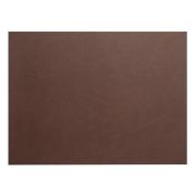 Салфетка подстановочная (плейсмат) 45x30 см, 100 % переработанная кожа, декор brown / коричневый