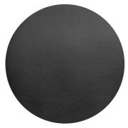 Салфетка подстановочная (плейсмат) d 40 см, декор grainy black / зернистый черный