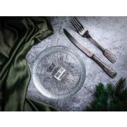 Салатник d 15 см h 5 см, стекло, прозрачный, Angle