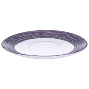 Блюдце d=140 мм. сиреневый край Браш (чашка 53497) /1/6/48/