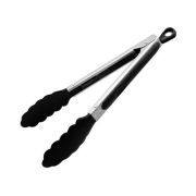 Щипцы универсальные 27 см. нерж. пластик. вставки FM /1/4/