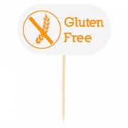 Флажок «GLUTEN FREE» 8 см. 100 шт/уп /1/40/