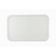 Поднос 52,5*32,5 см. белый поверхность шагрень (148) MGprof /1/10/