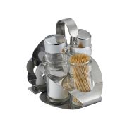 Набор для специй 2 пр.+ салфетница, стаканчик для зубочисток Спайс /1/12/72/