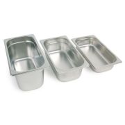 Гастроемкость 1/3 h= 65 мм. 2,4 л. нерж. MGsteel /1/6/18/