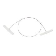 Струна для резки сыра 60 см. с пластик. ручками Tellier /1/10/