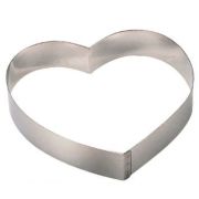 Форма кондитерская «Сердце» d=19 см. h=4 см. нерж. De Buyer /1/