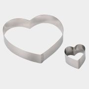 Форма кондитерская «Сердце» d=24 см. h=4 см. нерж. De Buyer /1/