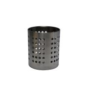 Подставка для столовых приборов (стакан) d=100 мм. h=125 мм. перфор. нерж. MGsteel /1/96/