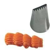 Насадка кондитер. «Зубчатая лента» d=39/26*2 мм. h=50 мм. нерж. /1/