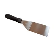 Лопатка 31 см. изогнутая раб.часть 12*7 см. нерж. с пласт. ручкой (скошен. бок) MGsteel /1/120/