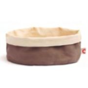 Корзина для хлеба овальная 25x18 см h 12 см, цвет серо-коричнеый