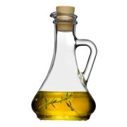 Бутылка для масла и уксуса 260 мл. d=94 мм. h=157 мм. с ручкой и проб. Оливия /1/12/480/
