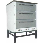 Печь хлебопекарная 3-х ярусная ХПЭ-500,21 оцинк.