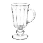 Бокал Айриш Кофе (Irish Coffee) 200 мл. d=76 мм. h=142 мм. Глинтвейн с гранями /12/720/